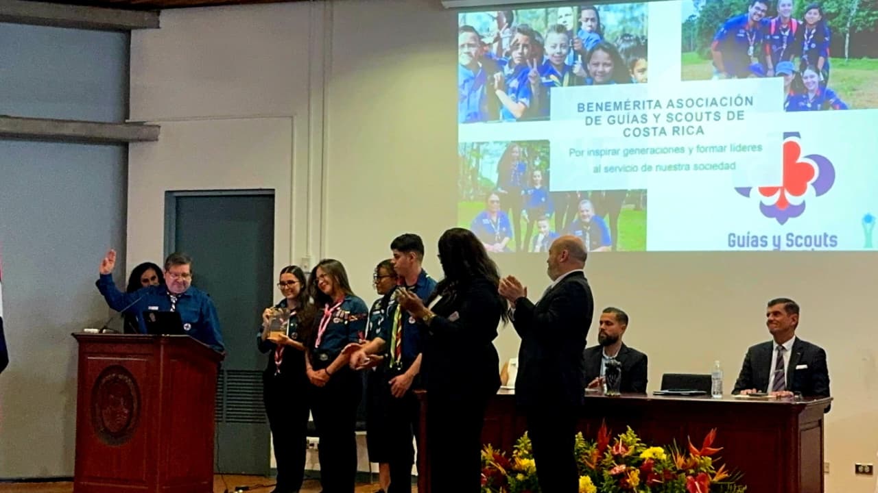 Defensoría reconoce a Guías y Scouts por su aporte a la calidad de vida en Costa Rica