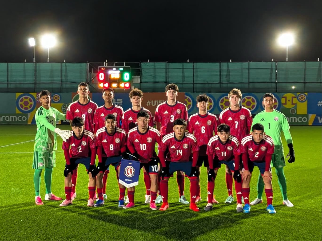 Sub15 cerró fase de grupos sublíder del Grupo F
