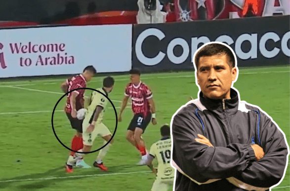 Walter Quesada respalda decisión arbitral en la mano de Alexis Gamboa ante Motagua